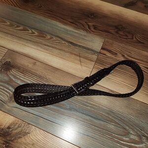 Fossil Myles Braided Belt Size 34
